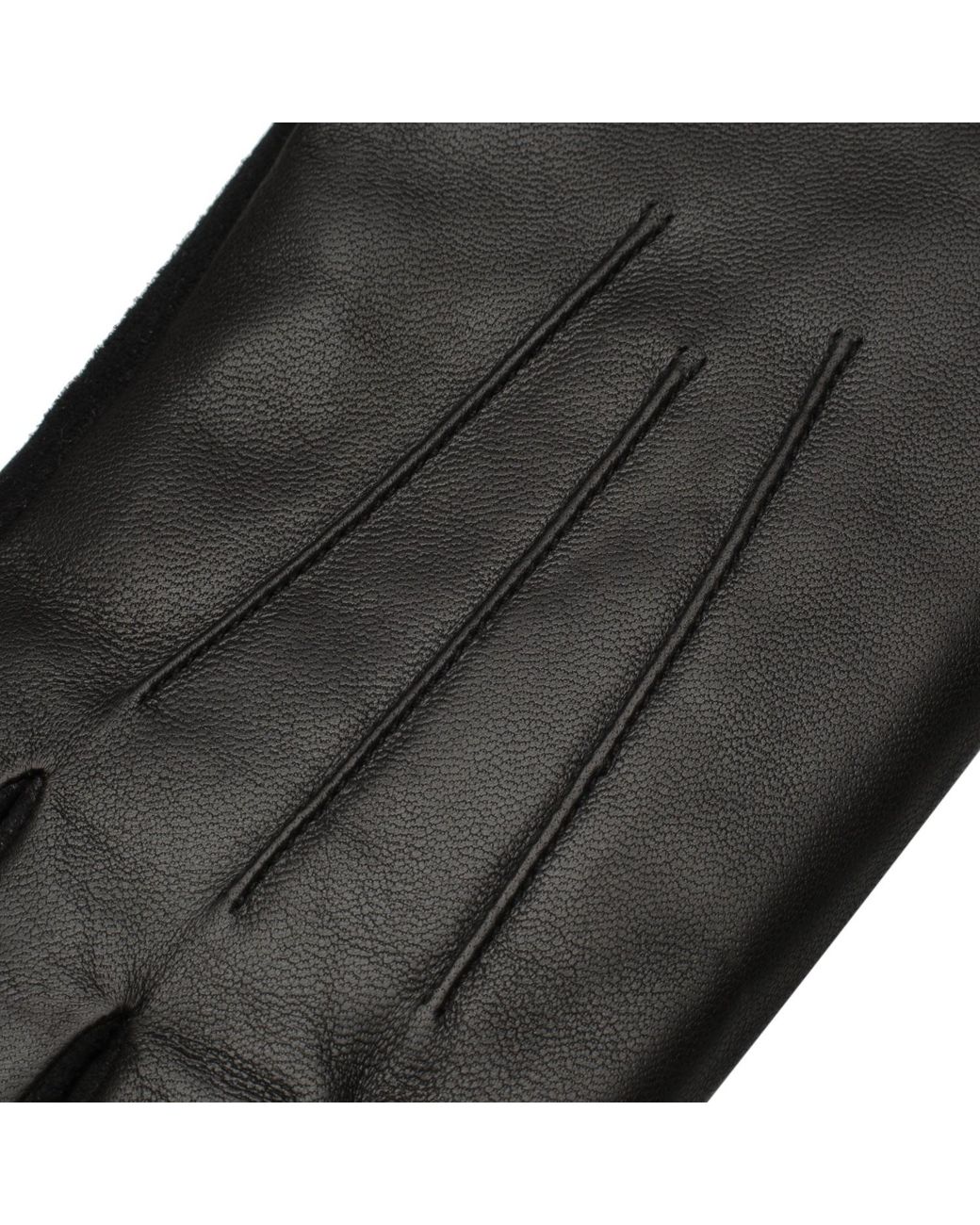1861 Glove Manufactory Black Hand Made Gloves