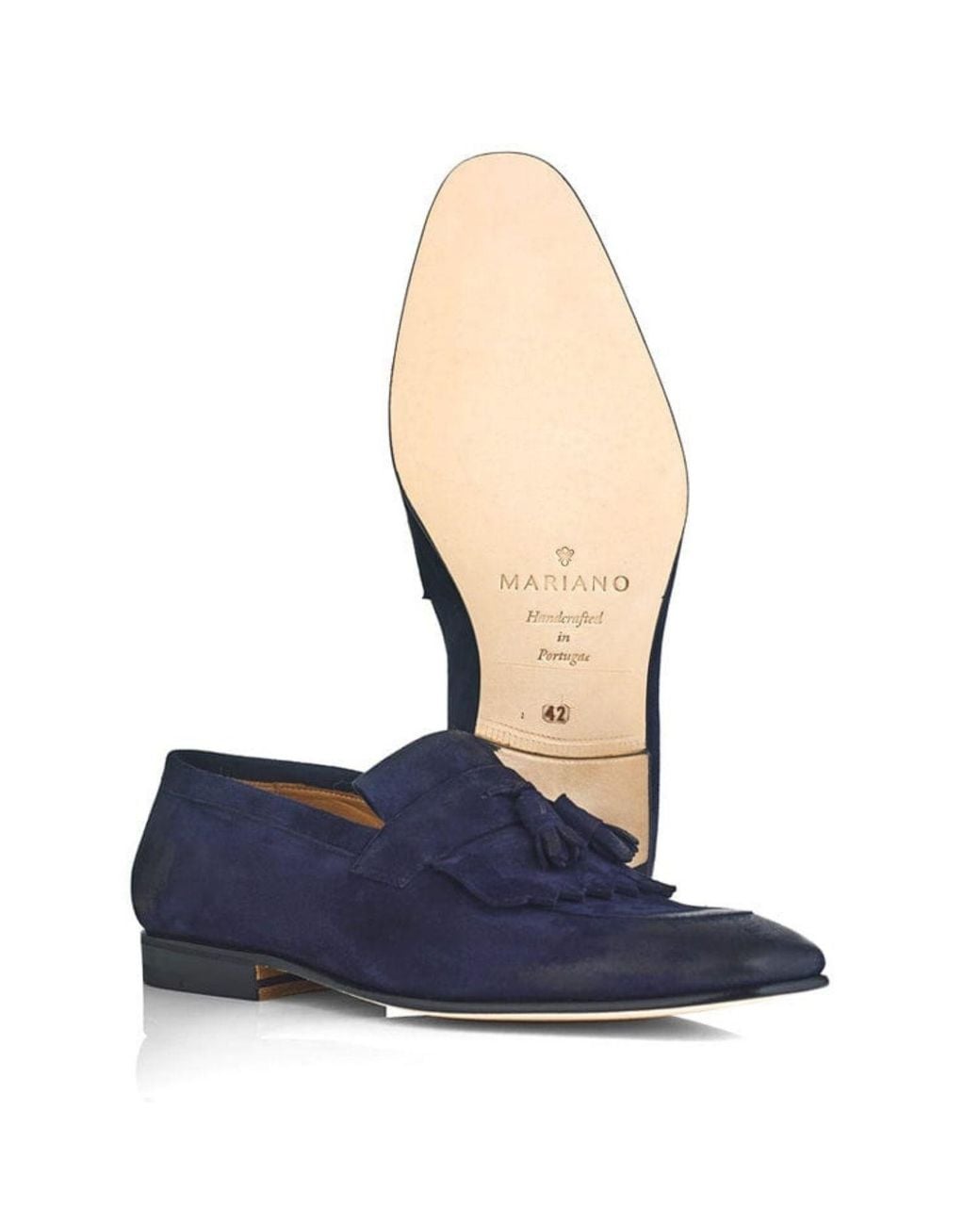 Mariano Shoes Blue Milfontes Loafers for men