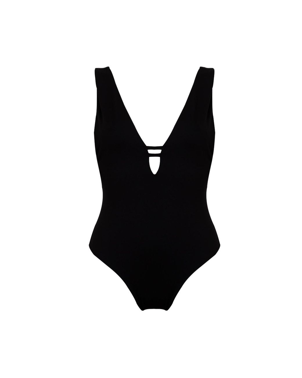 Aulala Paris Black Miss Charming One-Piece Swimsuit