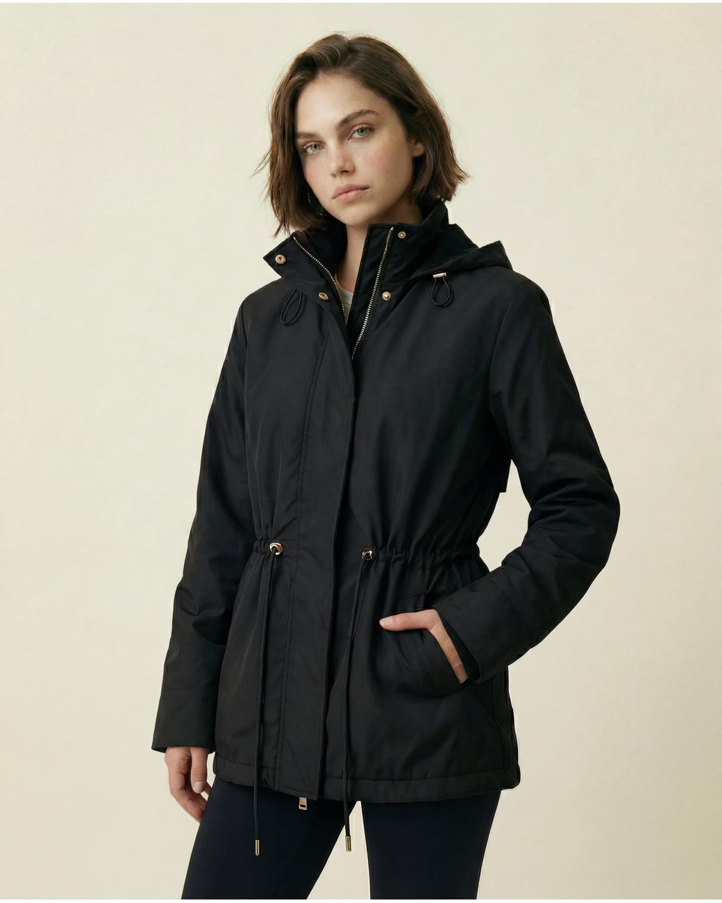 ROAV Black Barnett Hooded Parka