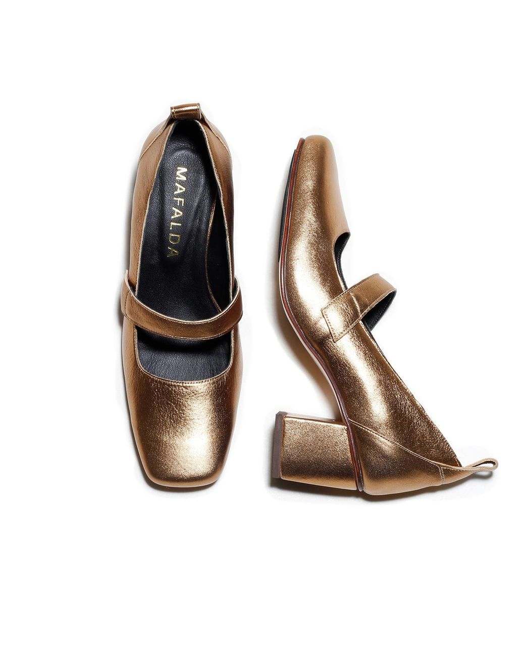 Mafalda Brown Jamille Mary Jane Pumps