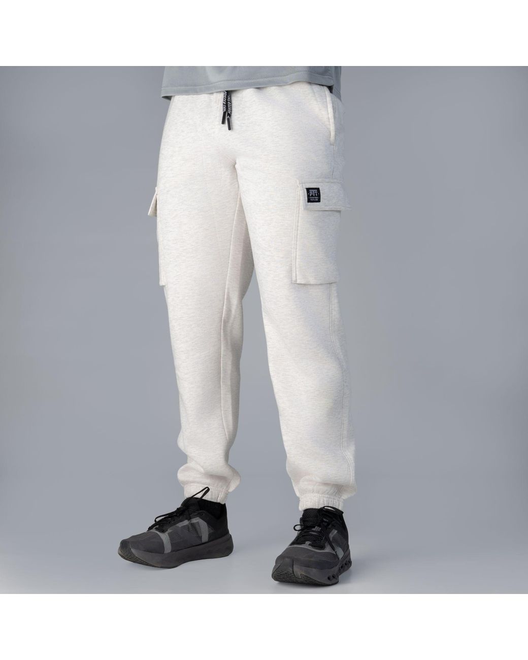 Foster Taylor Gray Ft Cargo Jog Leg-Cuff for men