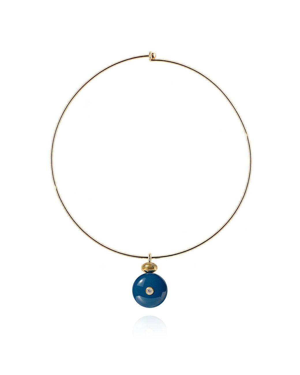 Saule Label Metallic Paloma Collar Necklace