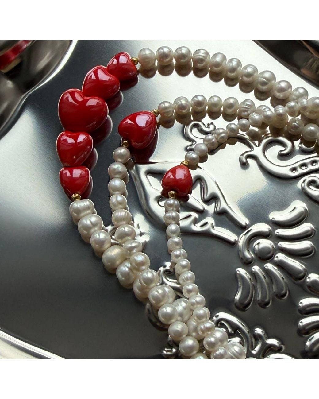 Larsuu Metallic Amour No. Two Necklace