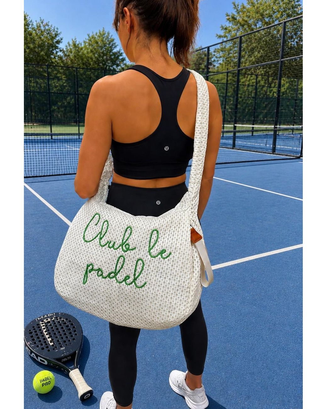 Lilly Loves Green Club Le Padel Gym Bag