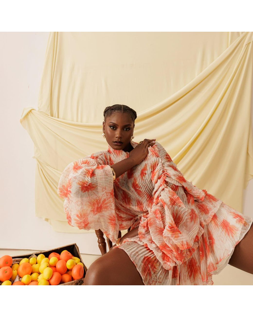 Mohala Grey Red Kahe Shorts Set