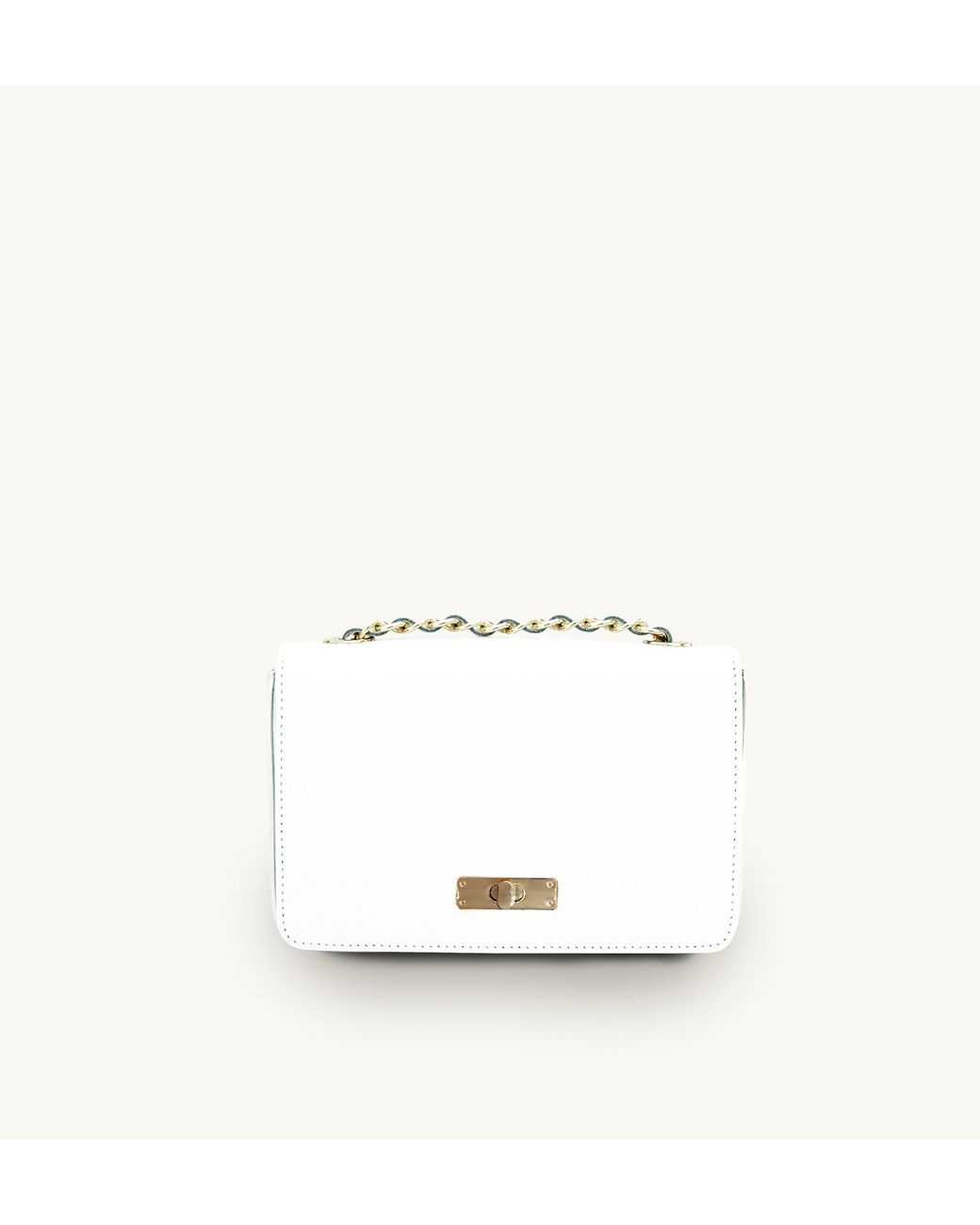 Apatchy London White The Grace Leather Bag