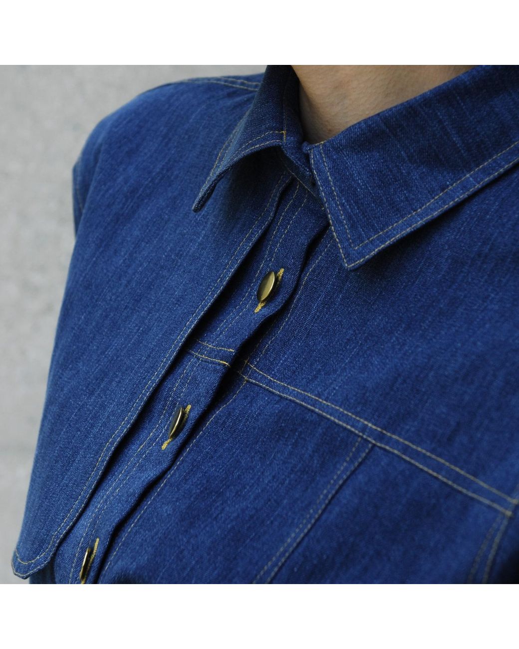 Michela Blue Alma Denim Shirt