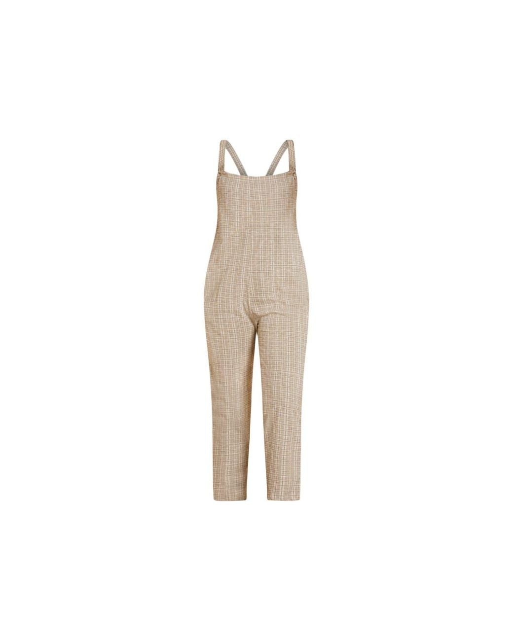 Known Supply Natural Neutrals Organic Cotton Adjustable Overalls