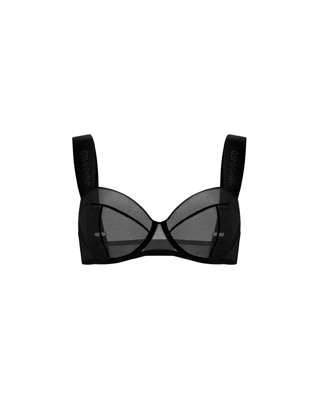 Zhilyova Black Unnamed Nero Bra
