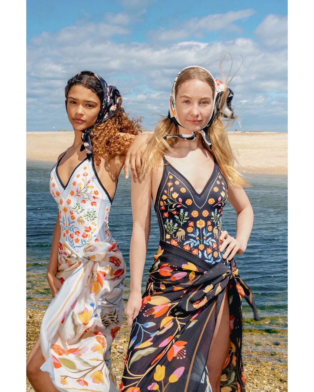 Jessie Zhao New York White Beach Sarong Wrap