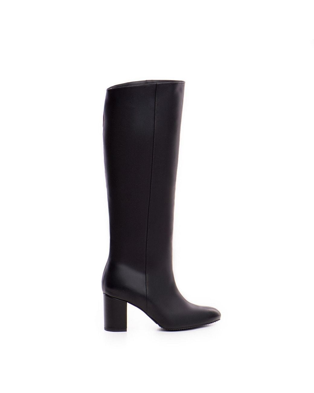 The 5Th Element Black Runa Leather Slouch Boots