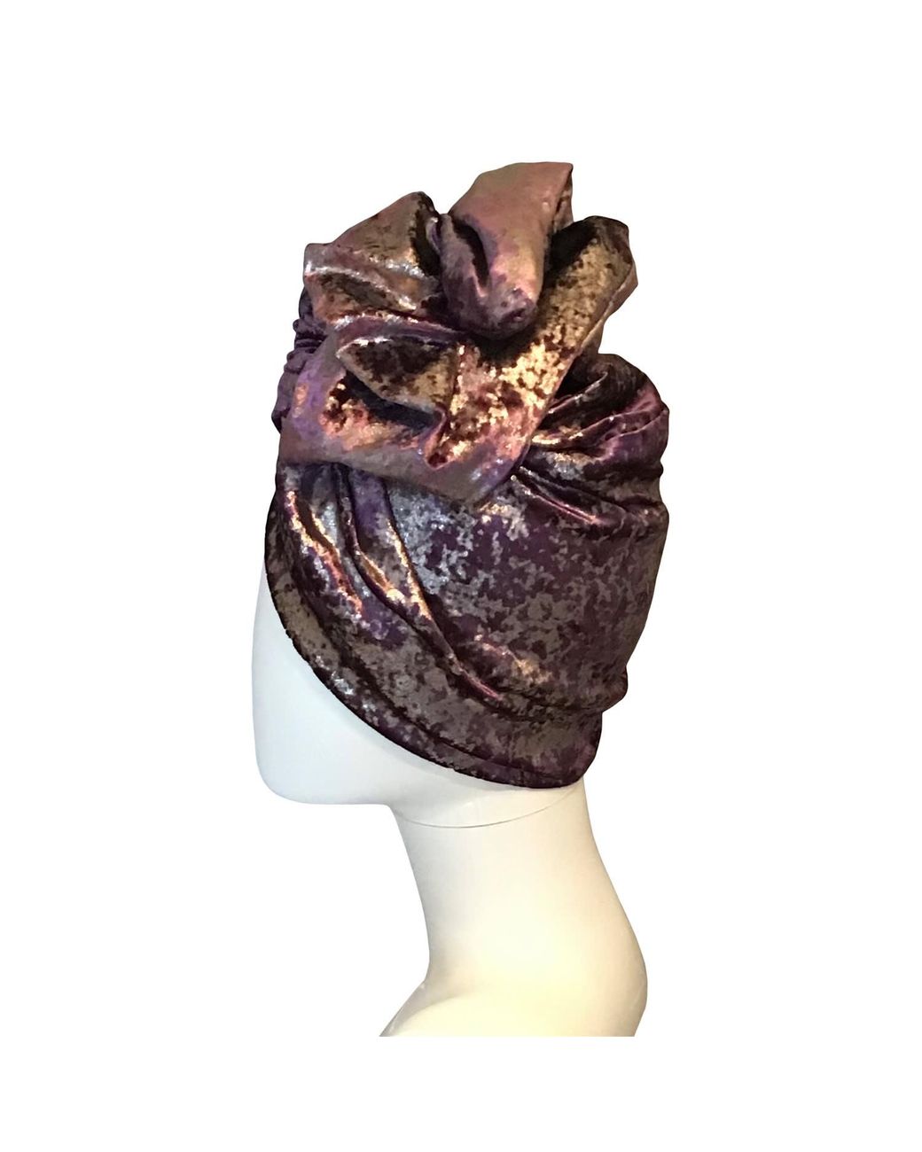 Romer Millinery Brown Twisturban Turban
