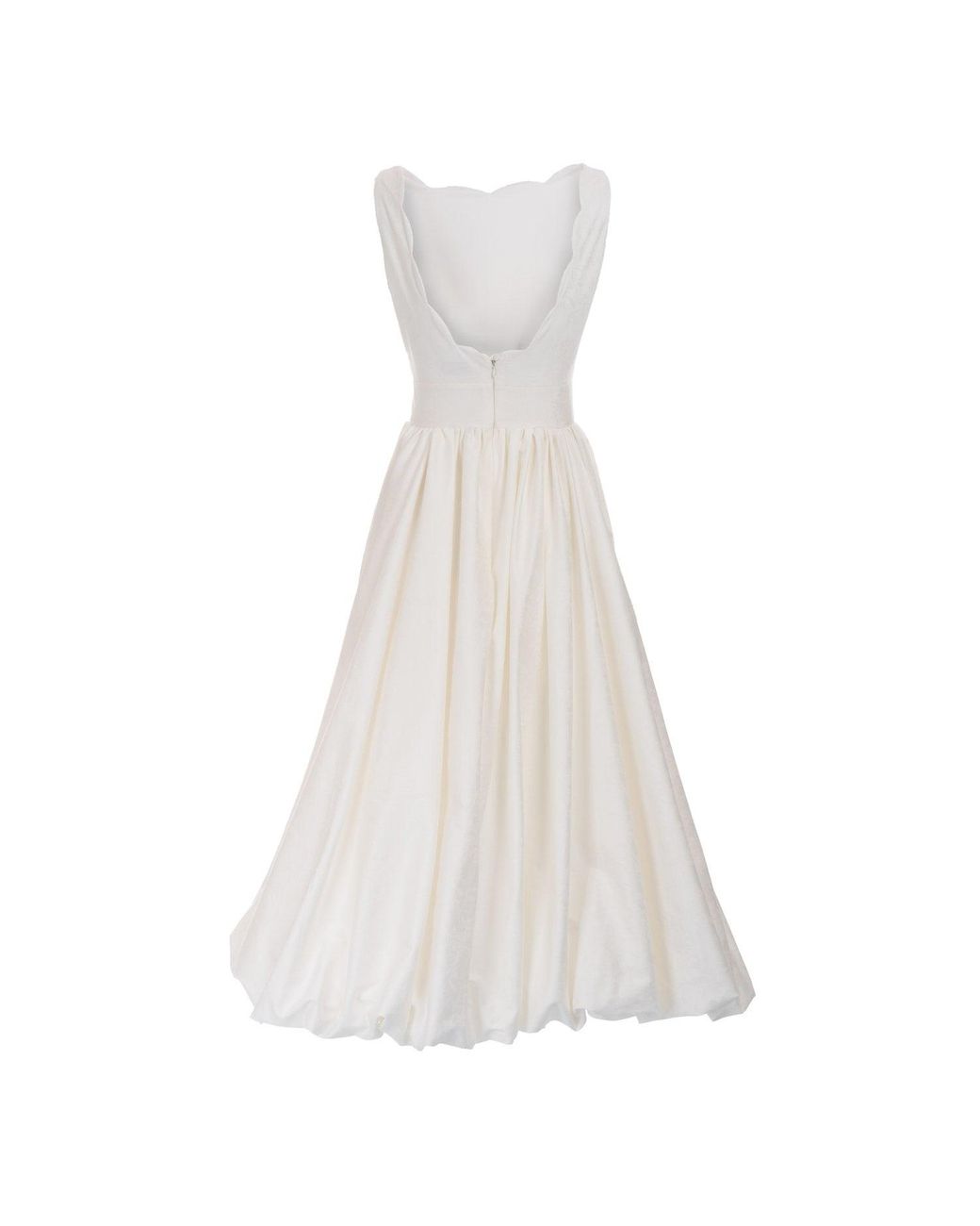 Sofia Tsereteli White Flair Ballgown