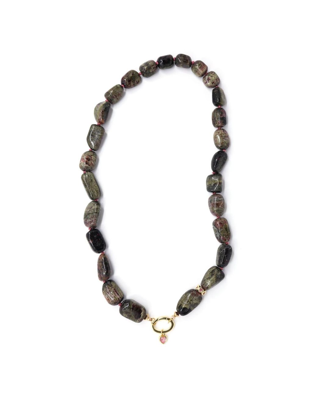 Shar Oke Multicolor Tourmaline & Rubellite Necklace