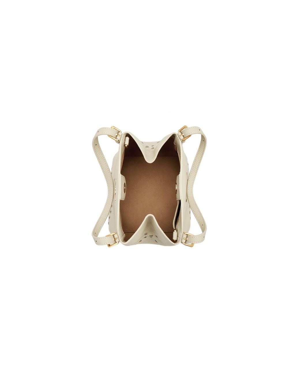 Orange Cube White Dusk Mosaic Mini Tote