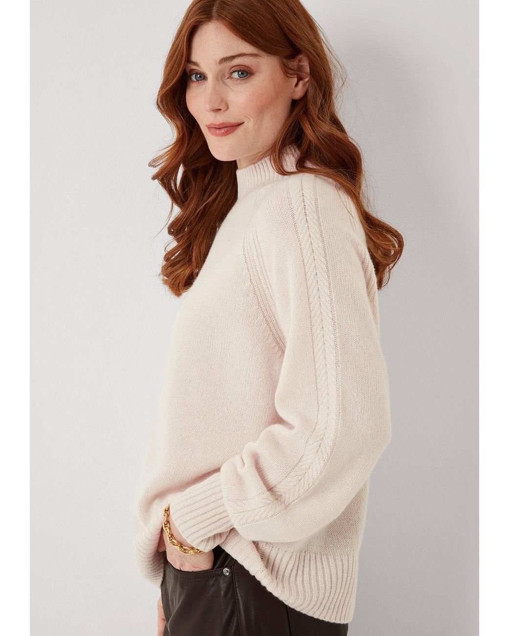 Loop Cashmere Black The Luxe Turtle Neck