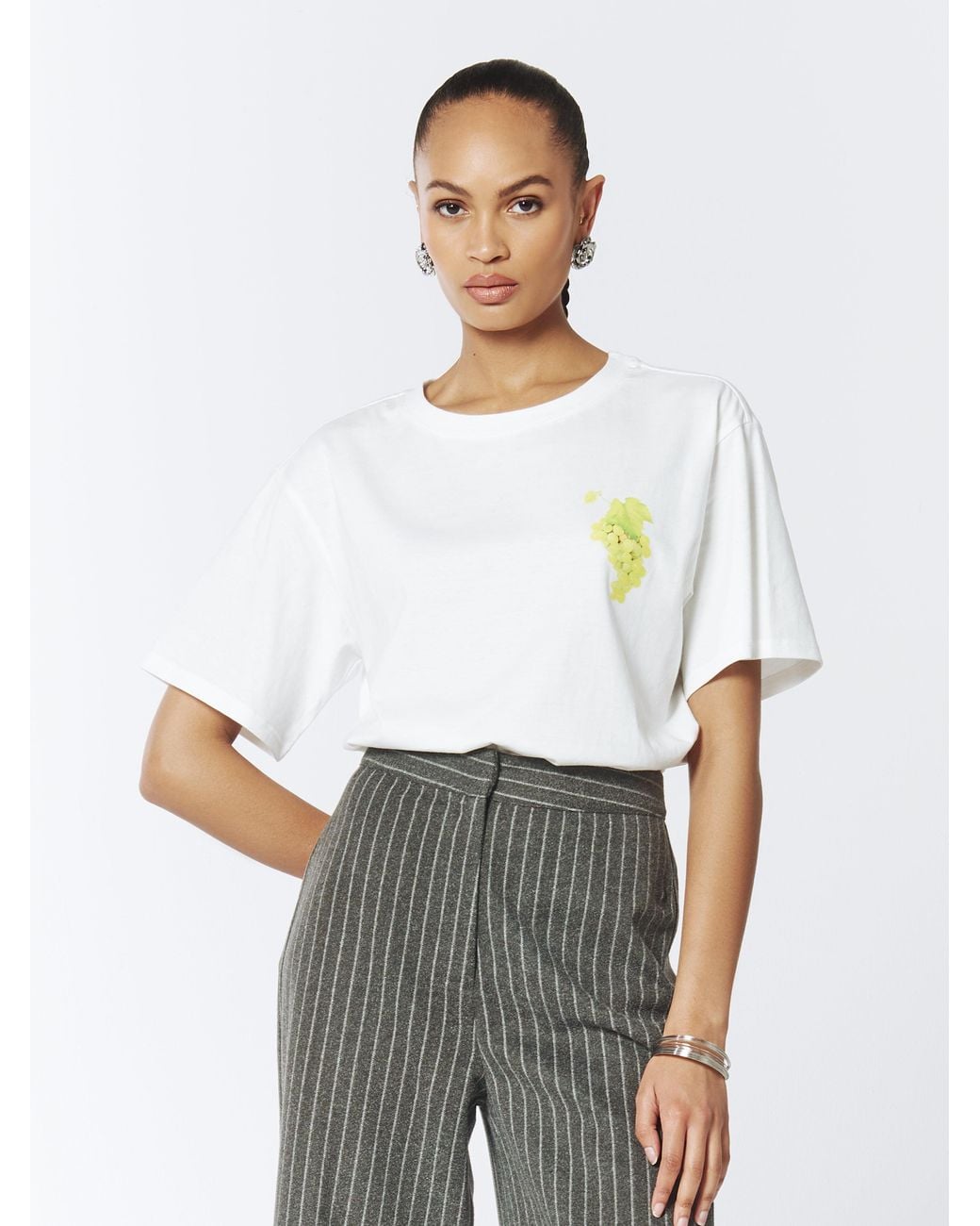 Sour Figs White Grape Print T-Shirt