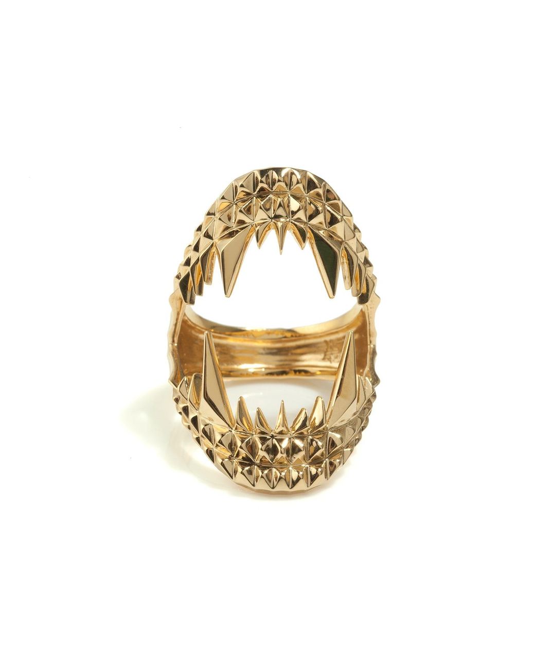 Kasun Metallic Vampire Bite Ring