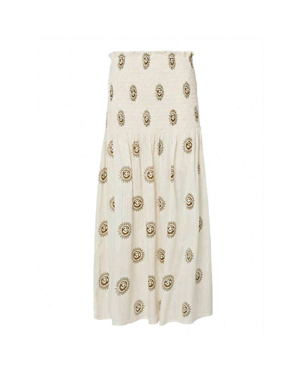 Par & Escala Natural Bee Long Skirt