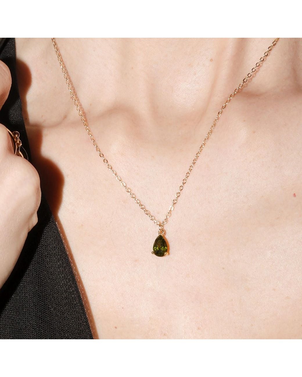 Studio Baloge Metallic Verdelle Pendant Necklace