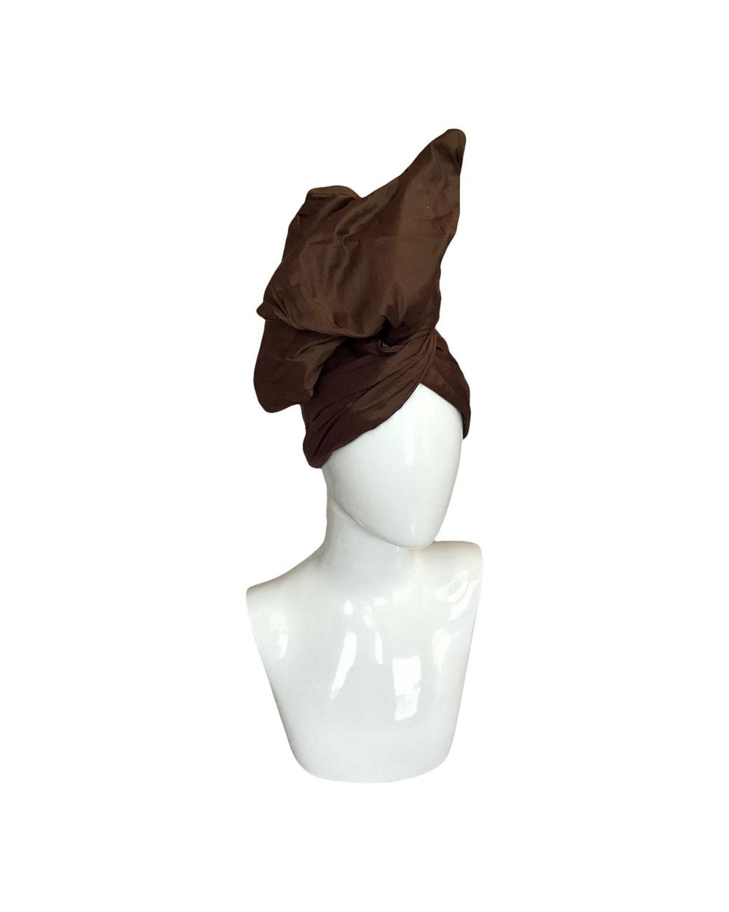 Romer Millinery Brown Twisturban Turban