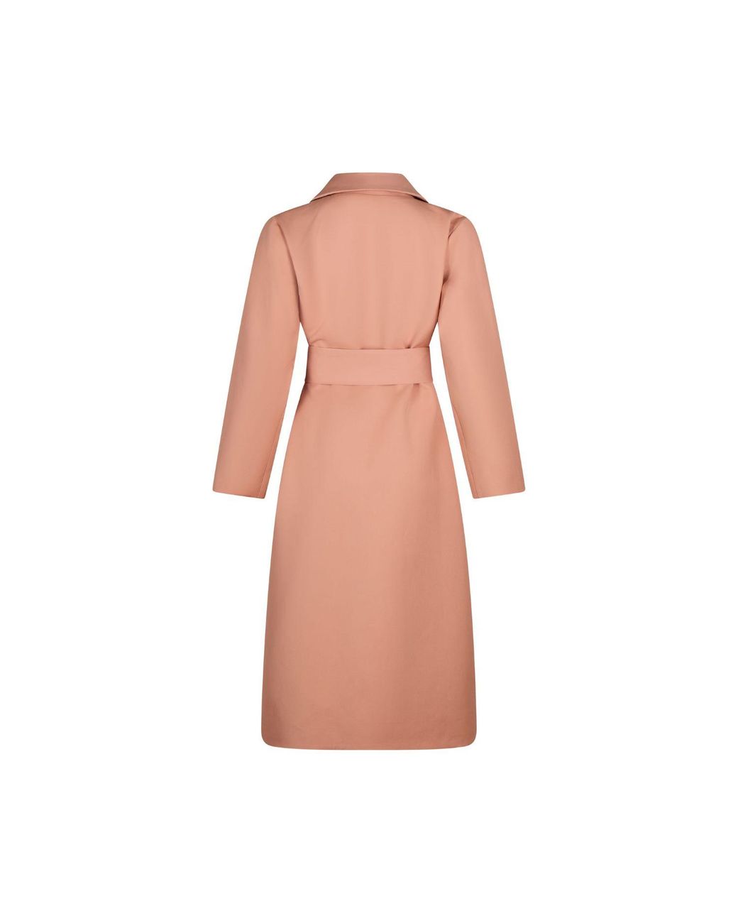 NUMBAT Pink Neutrals Elspeth Cotton Midi Coat