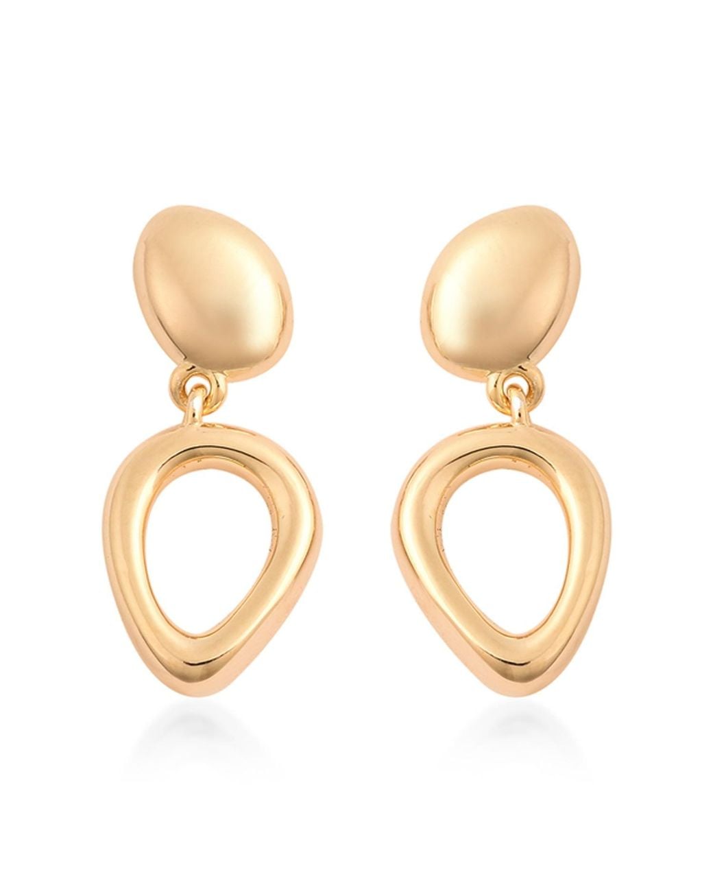 Lucy Quartermaine Metallic Volcan Stud Earrings