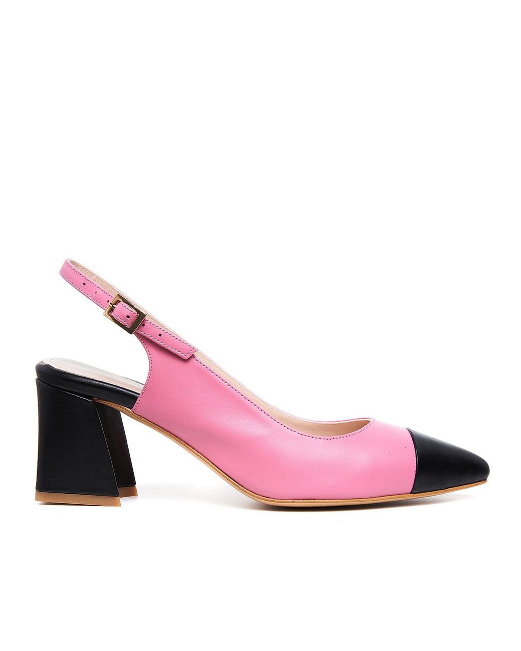 Ginissima Pink Shana Pointy Toe Slingbacks