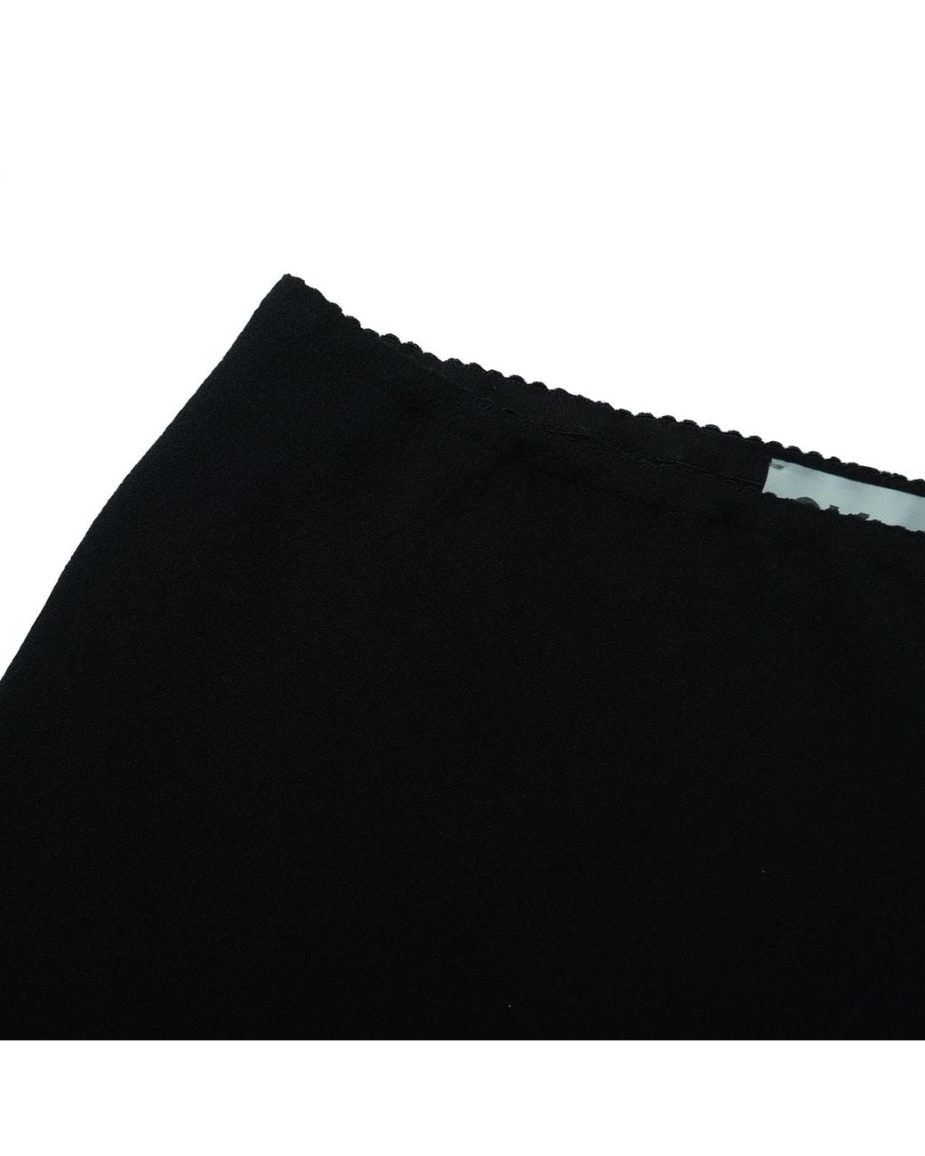 2KStyle Black Donna Bias-Cut Crepe Midi Skirt
