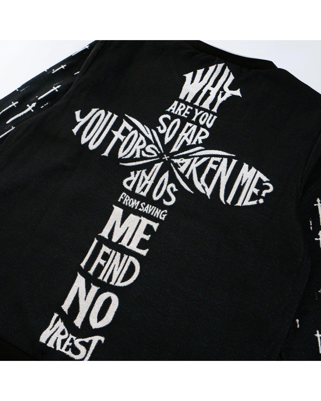 VERYRARE Black Entombment Crewneck for men