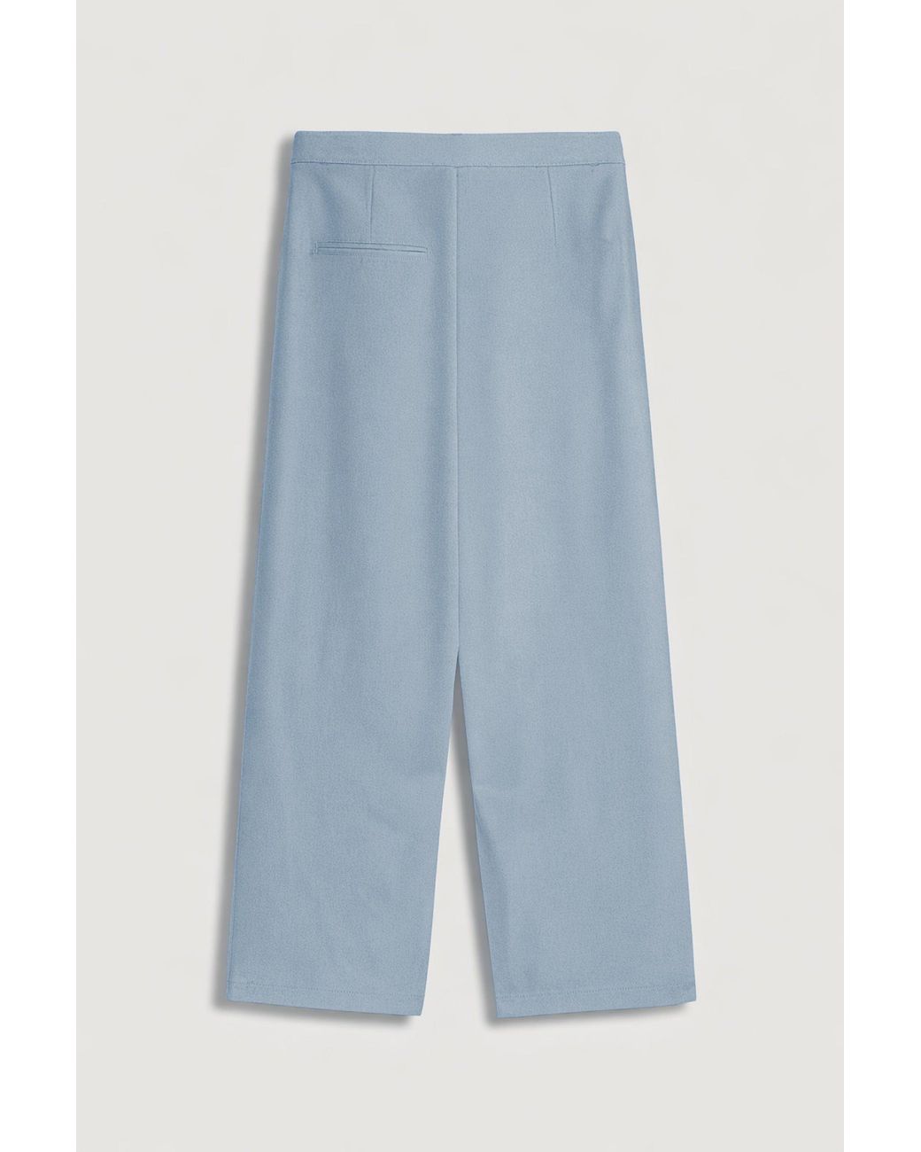 Nocturne Blue Waist Accessory Detail Trousers