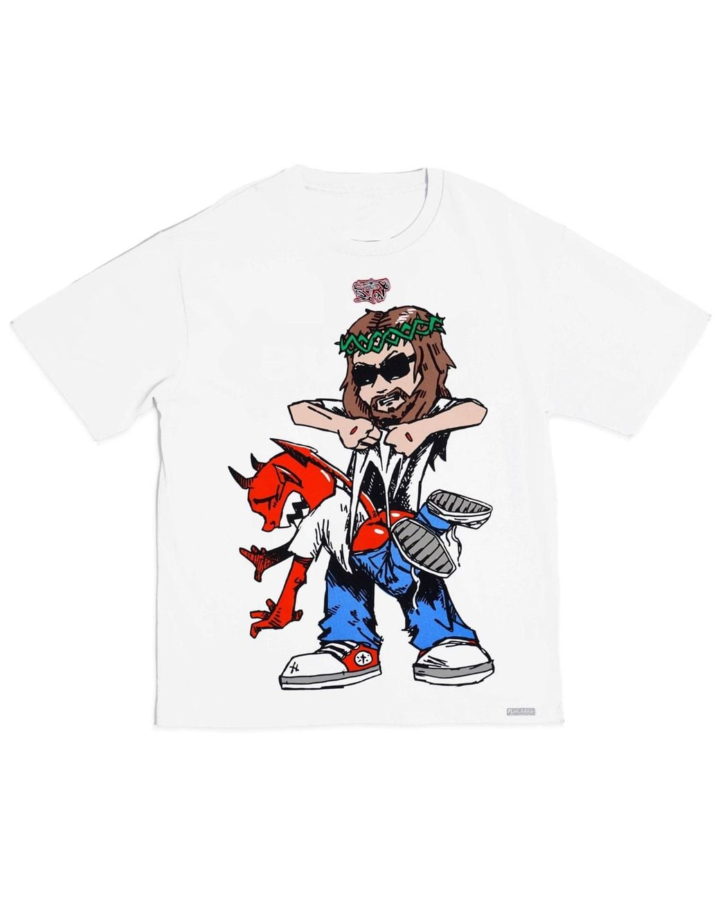 VERYRARE White Jesus Saves Tee for men
