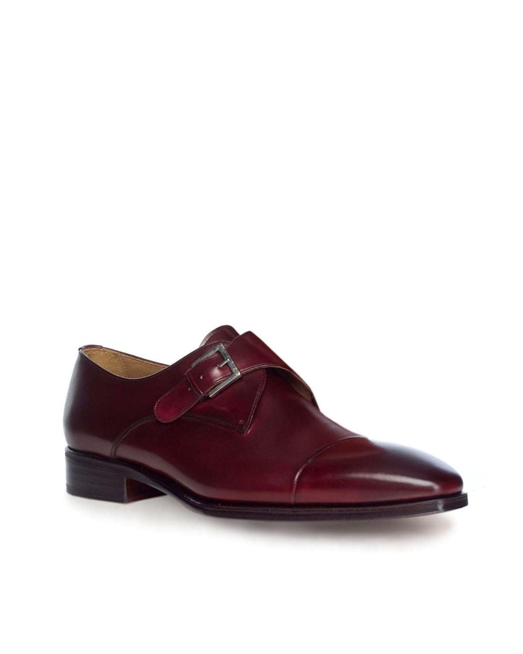 Mariano Shoes Red Grândola Oxford Bordeaux for men