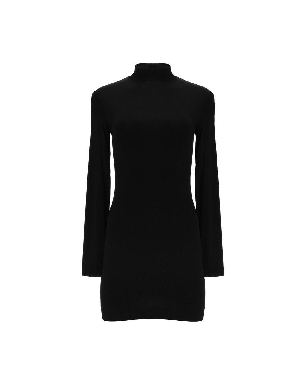 Lita Couture Black Open Back Mini Dress