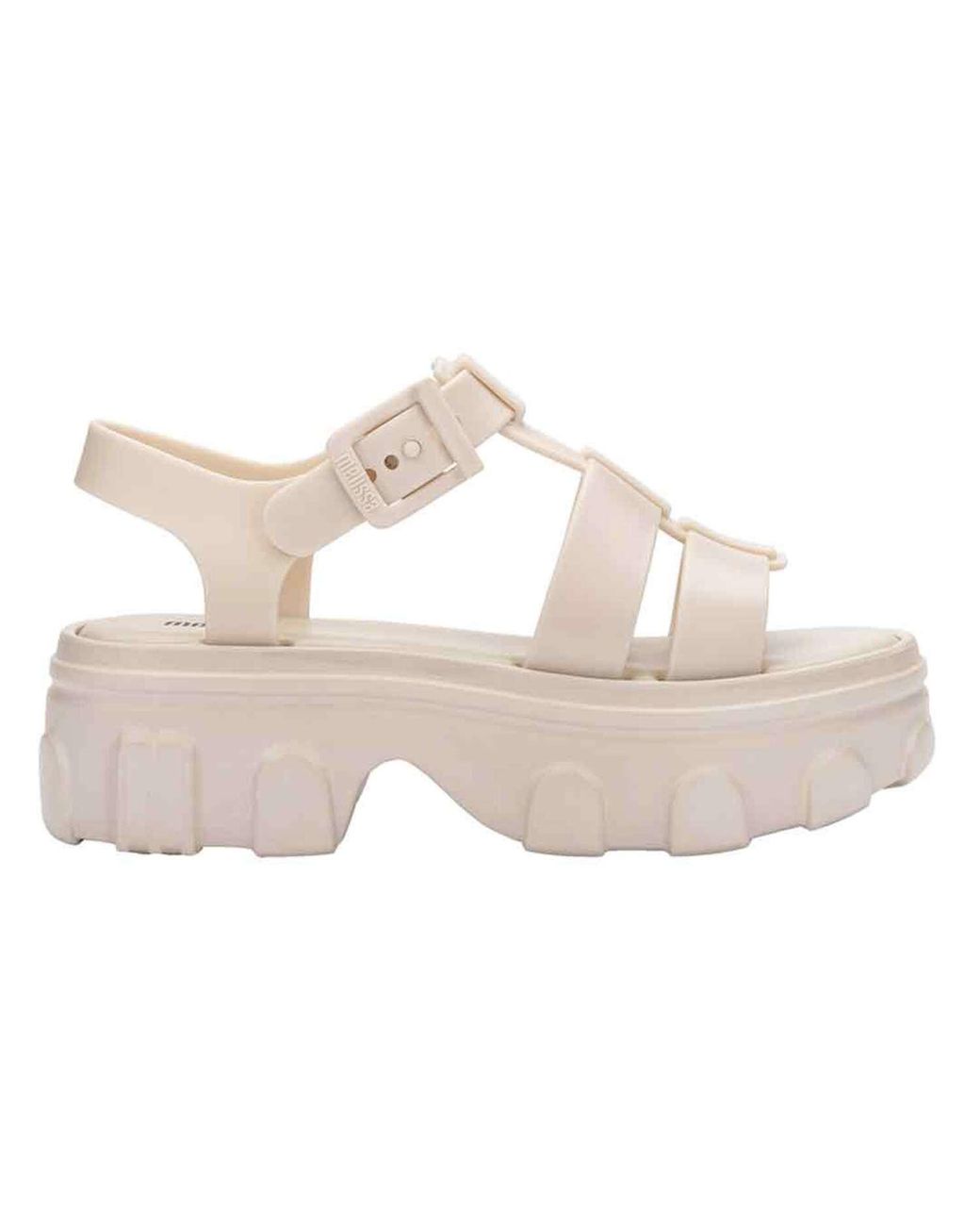 Melissa Metallic Neutrals Ella Platform Sandal