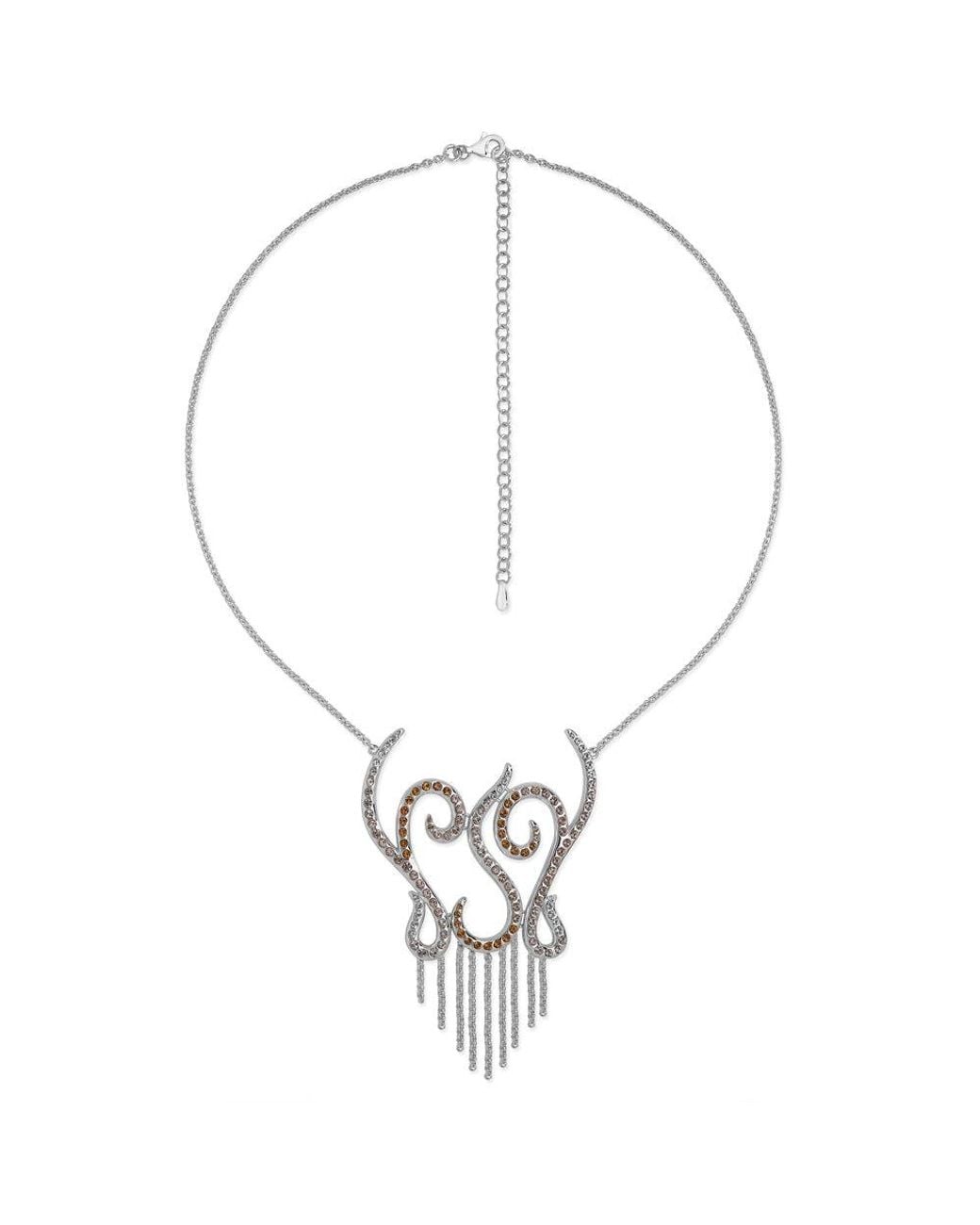 Lucy Quartermaine Metallic Elements Fire Pendant