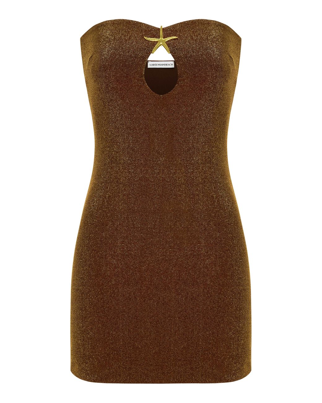 Soirée Miami Beach Brown Sofia Dress