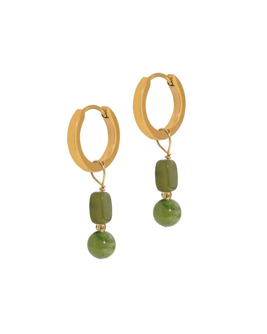 A Weathered Penny Metallic Hoops