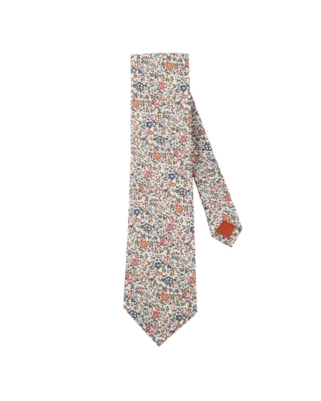 LE COLONEL White Liberty Katie & Millie Vanilla Tie for men