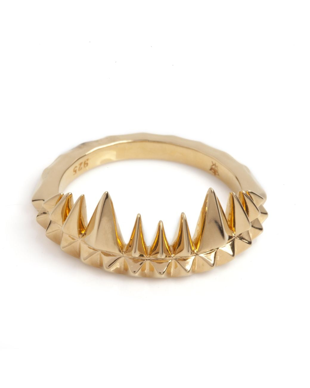 Kasun Metallic Crocodile Bite Ring
