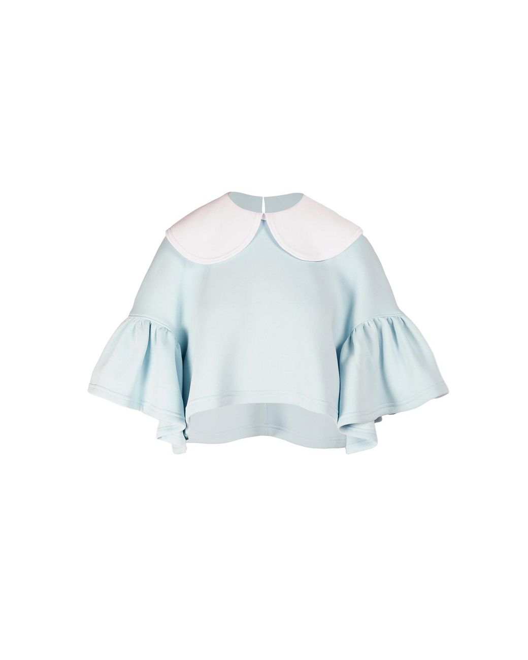 Ioana Ciolacu Blue Neutrals Baby Orchid Blouse