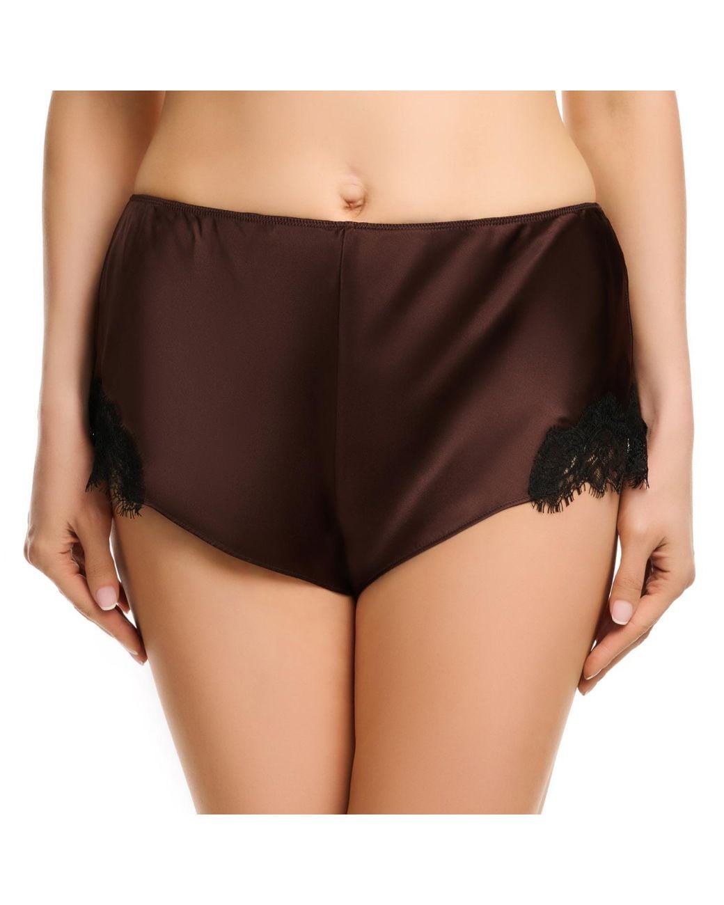SAINTED SISTERS Black Scarlett French Knickers