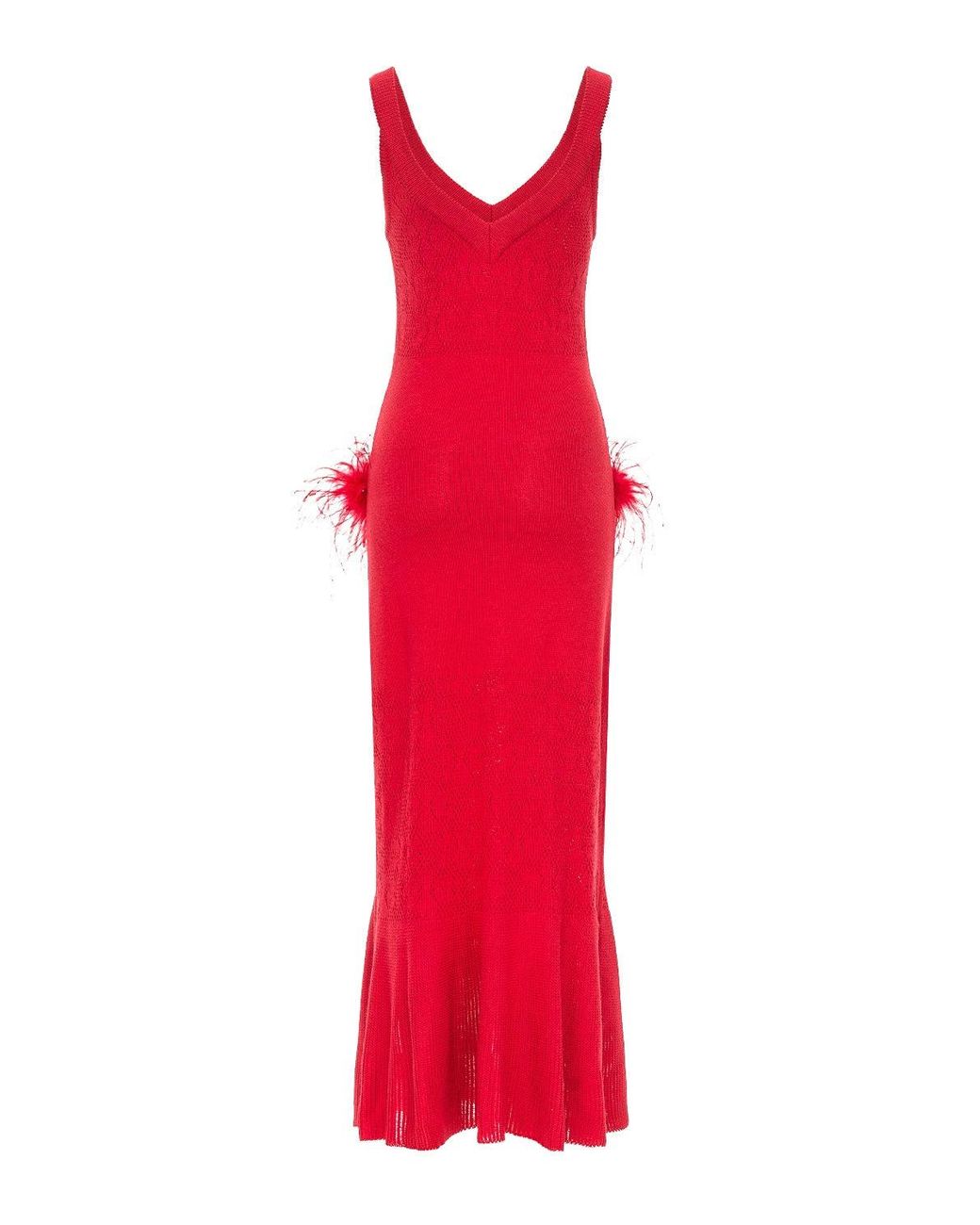 Andreeva Red Knit Dress