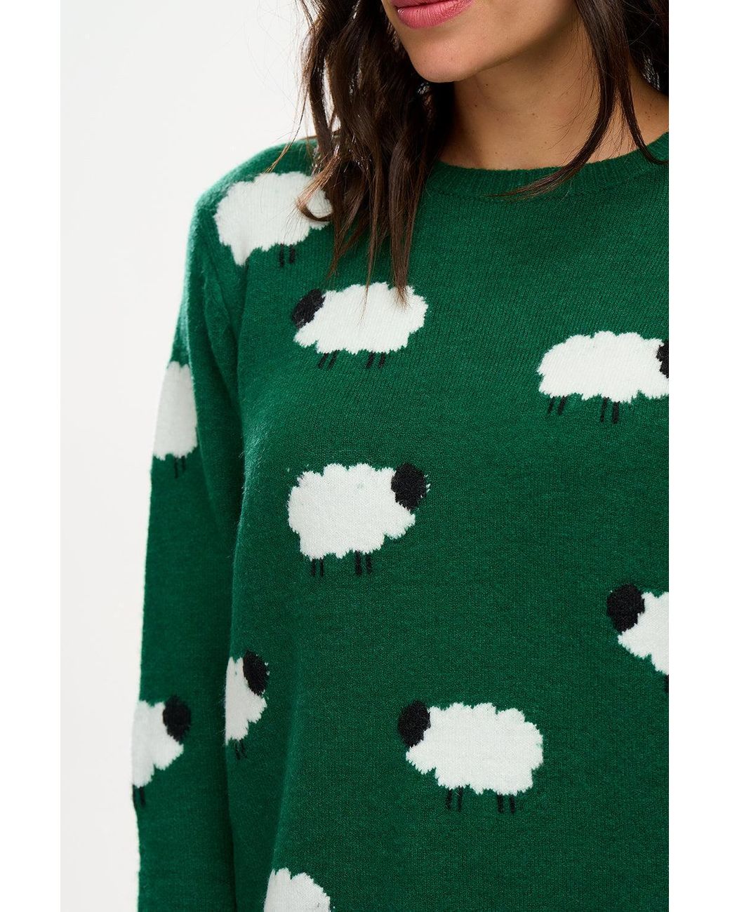 Sugarhill Green Aliana Sweater Sheep