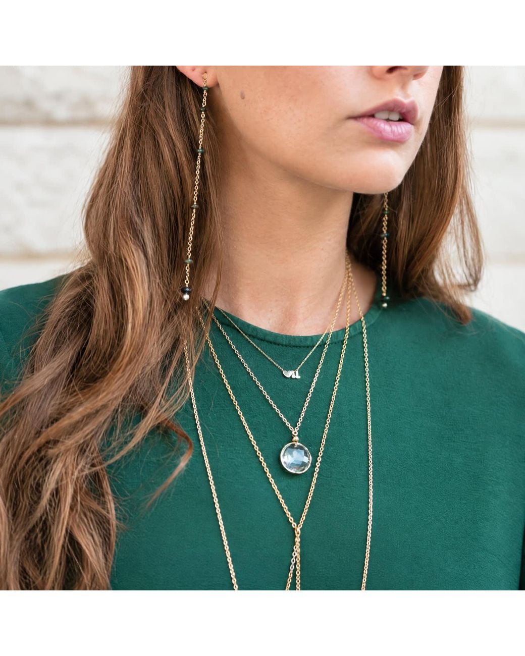 Heather Hawkins Jewelry Metallic A Moment Apart Earrings