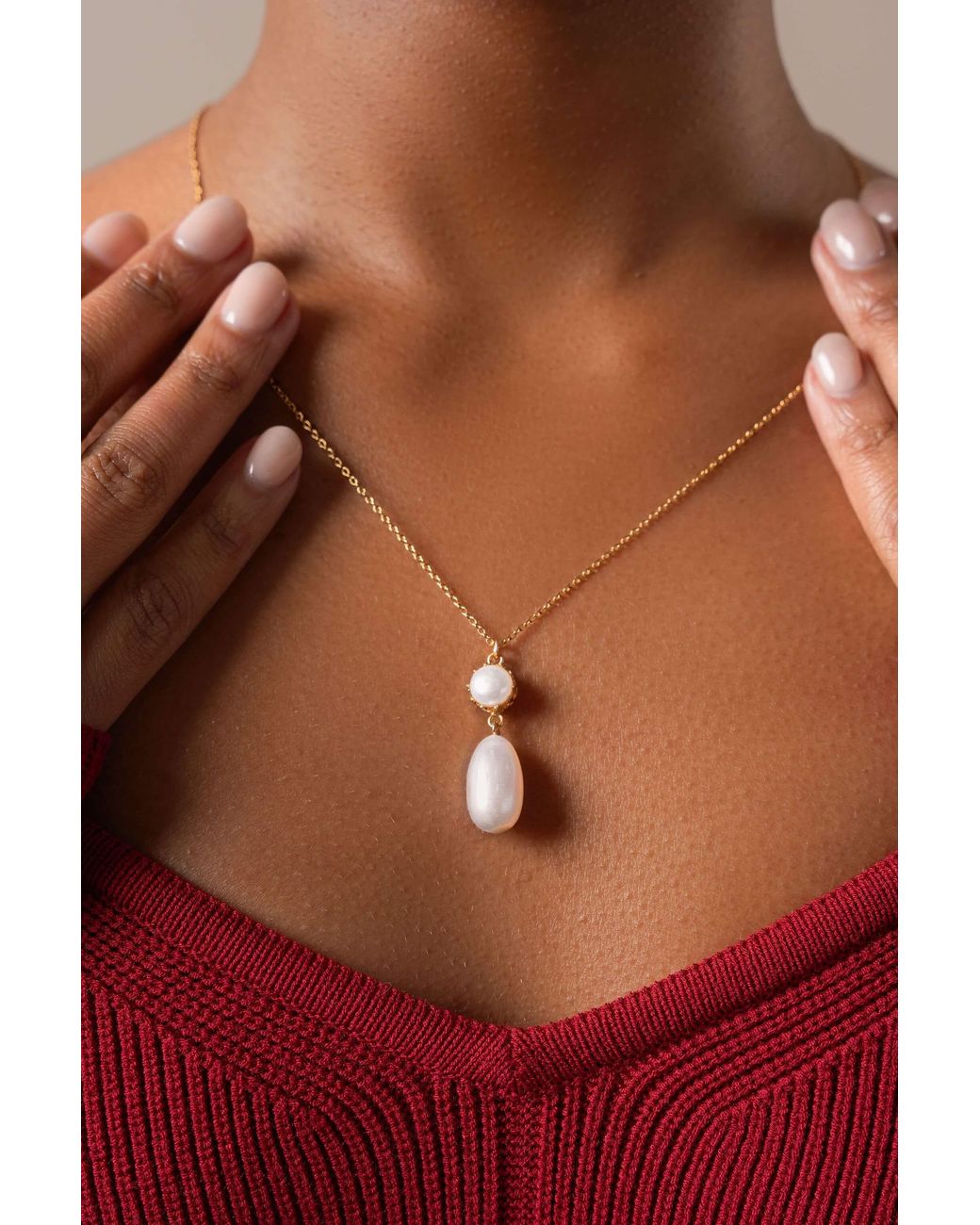 Katy Faye Metallic Mira Necklace