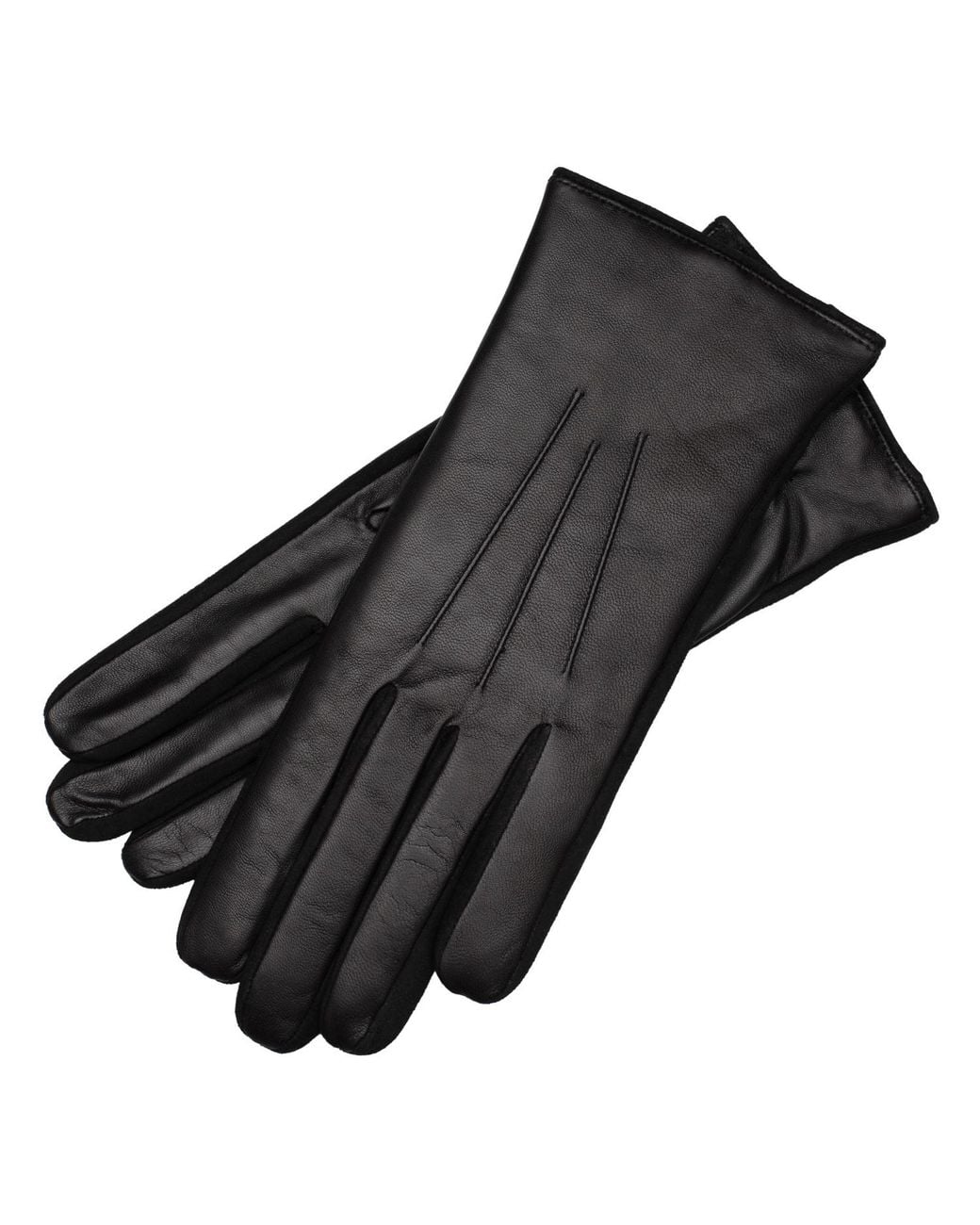1861 Glove Manufactory Black Hand Made Gloves