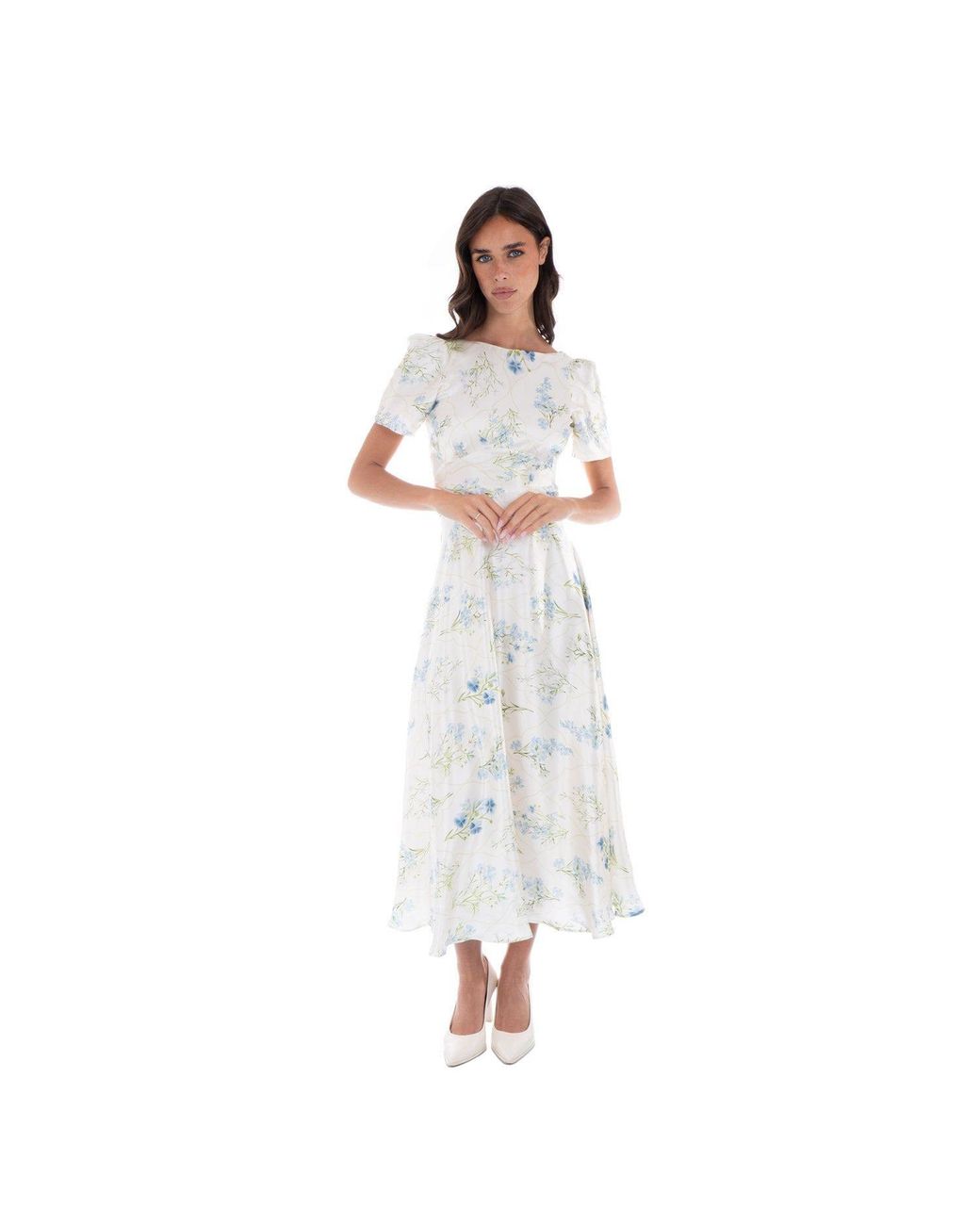 Sofia Tsereteli White Glimmer Gown