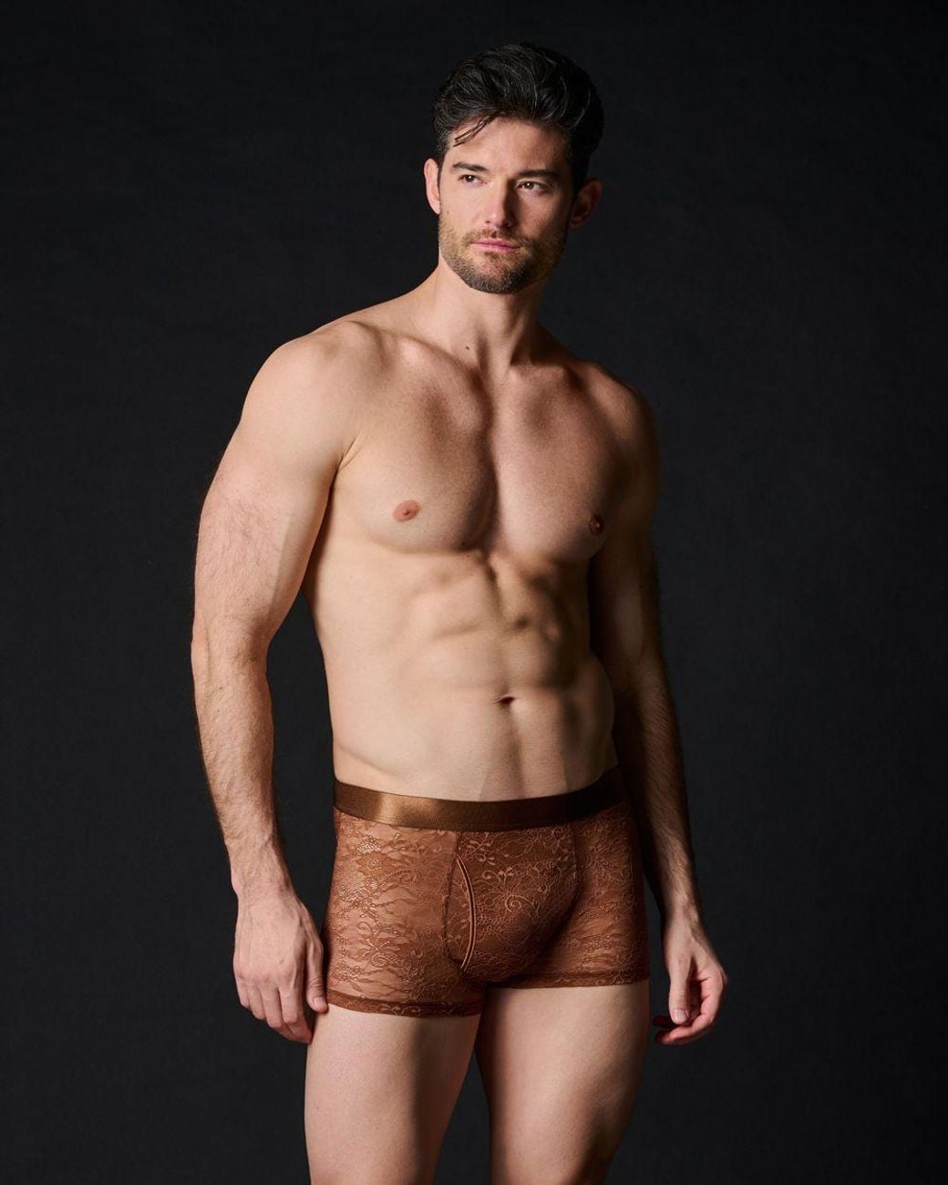 Journelle Brown Sapna Boxer Brief Cannelle for men